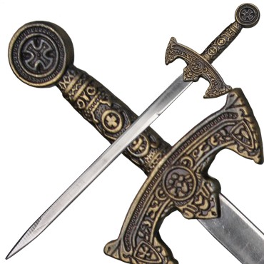 Brieföffner, Miniaturschwert, Länge 19 cm