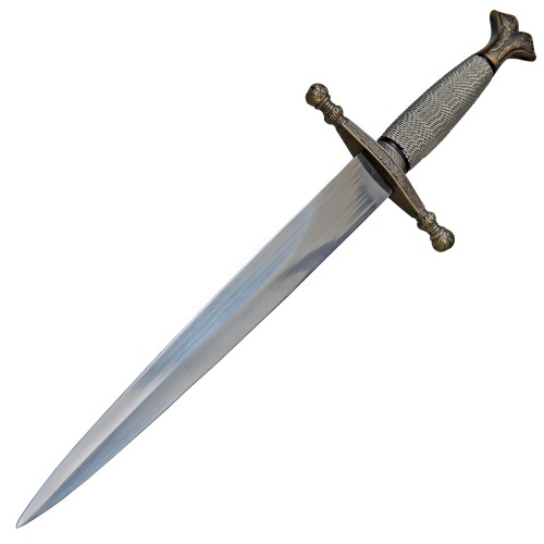 Preview: Dagger Charles V, dagger blade made of 420 steel, not sharpened