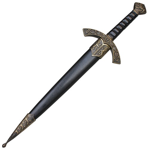 Preview: Knight's dagger with plastic sheath