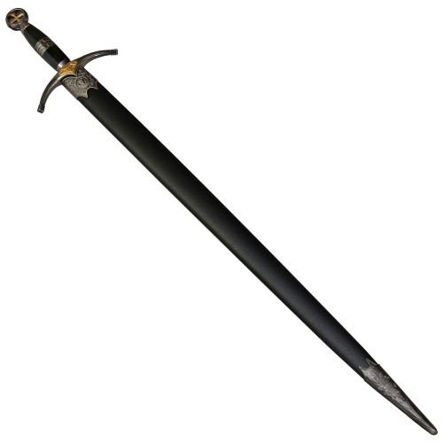 Preview: Haller, crusader short sword, with plastic sheath