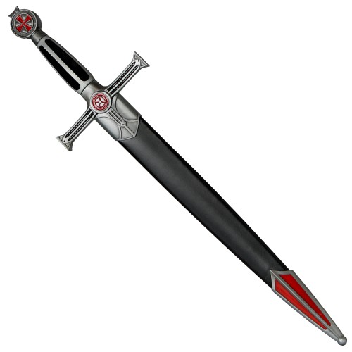 Preview: Haller, Kurzschwert, Templer, mit Kunststoff Steckscheide, für Sammler und zur Dekoration