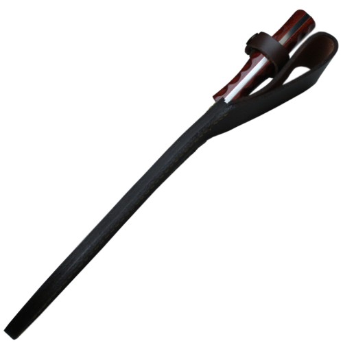 Muela Machete kräftiges Haumesser mit Pakkaholzgriff, Lederscheide