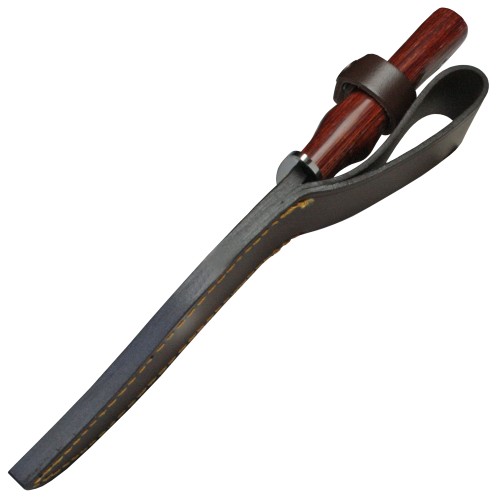 Muela Cazorla Bowie Jagdmesser Pakkaholzgriff