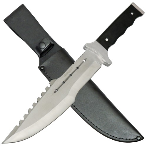 Haller, Bowiemesser, Outdoormesser, Lederscheide