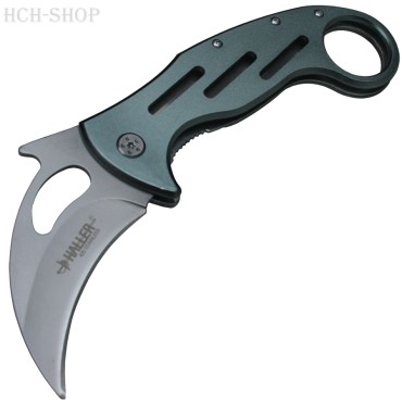 Haller großes Taschenmesser Karambit II mit Liner-Lock