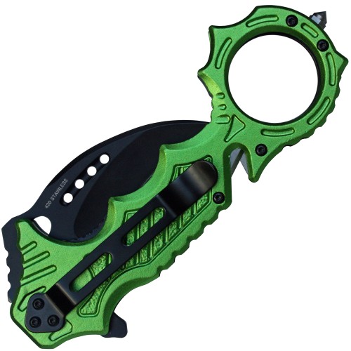 Haller ZD, Karambit pocket knife, rescue knife, spring-assisted