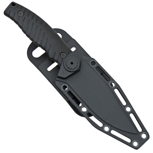 Haller Outdoor Knife, Fixed Blade, Plastic Sheath