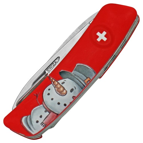 Preview: SWIZA Child Pocket Knife J06 JUNIOR XMAS SNOWMAN