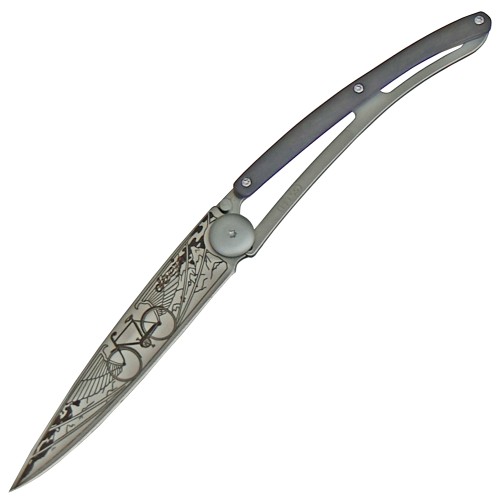 Preview: Deejo, pocket knife, 37g, two-handed knife, folding knife, tattoo blade,