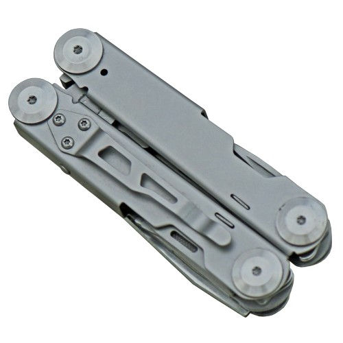 Herbertz, Multitool, Edelstahl, 12 Funktionen, Nylon Etui