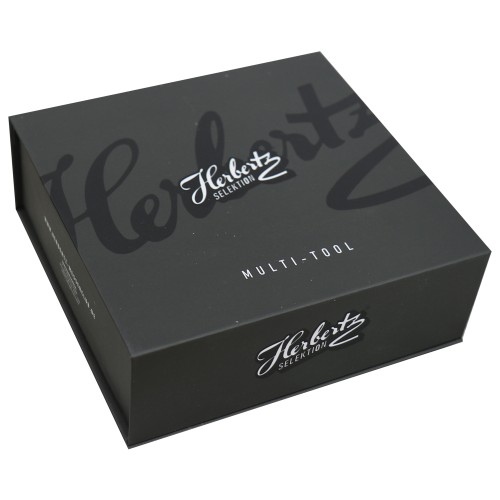 Herbertz, Multitool, Edelstahl, 12 Funktionen, Nylon Etui
