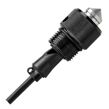 Herbertz Multi Funktions Klappspaten mit Feuerstarter, Signalpfeife, Glasbrecher