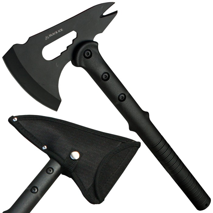Black Ice, Apache VI, Axt, Tomahawk, Nylon Fiber Stiel, mit Kopfetui