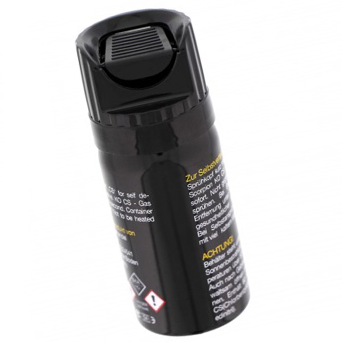 KO SECURITY CS Gasspray Tränengas 40 ml Breitstrahl
