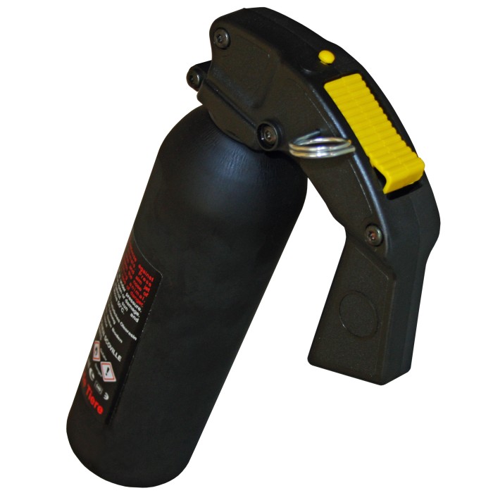 KKS OC5000 MEGA wide jet pepper spray with pistol grip 400 ml
