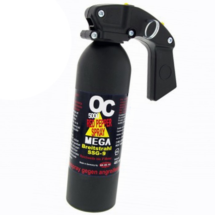 KKS-OC 5000 Breitstrahl Pfefferspray 400 ml Reichweite bis 7 m