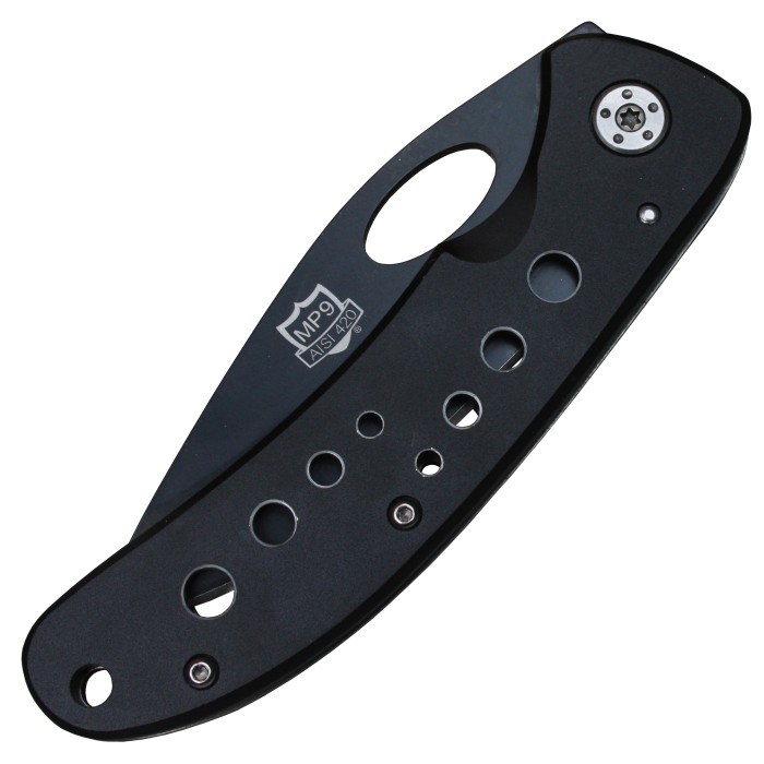 MP9 Taschenmesser, Sakral, Aluminium Griff