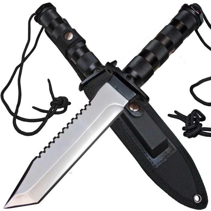 MP9 outdoor survival knife Jungle II tanto blade
