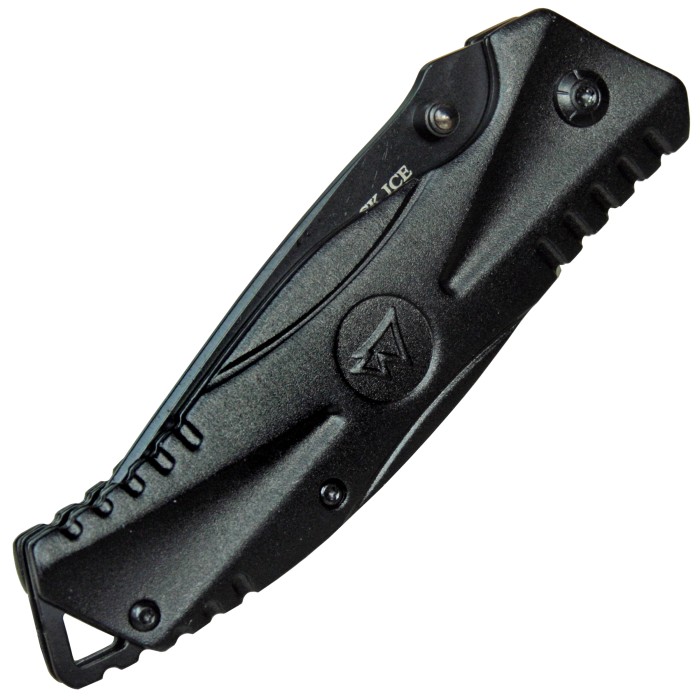 BLACK ICE Einhand Taschenmesser One Tanto-Klinge