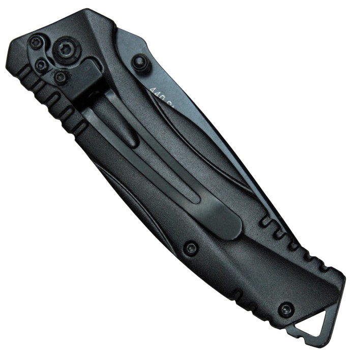 BLACK ICE Einhand Taschenmesser One Tanto-Klinge