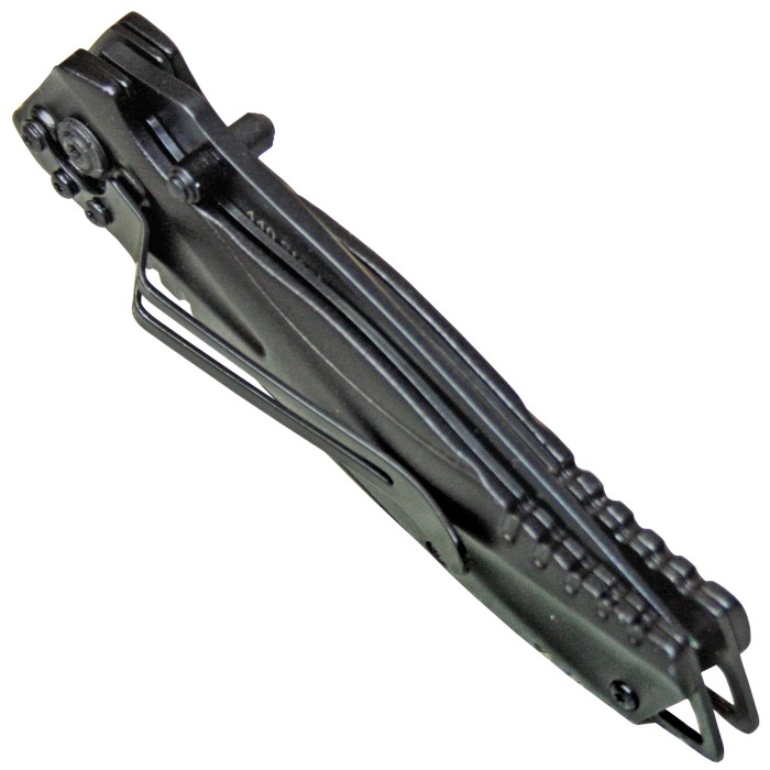 BLACK ICE Einhand Taschenmesser One Tanto-Klinge