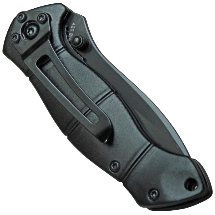 MP9 Taschenmesser, Bamboo mini, Aluminium-Griff mit Gürtelclip