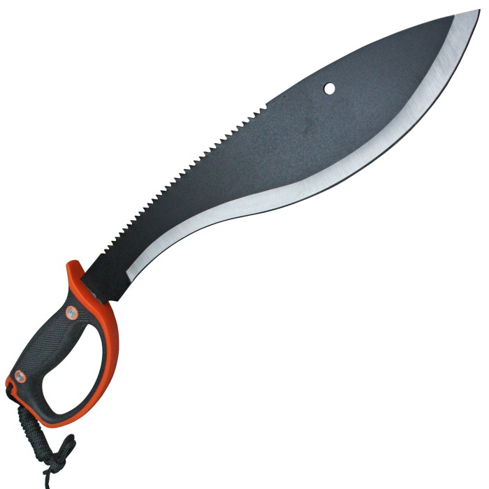 MP9 Machete Mitch mit Gummigriff und Gürteletui