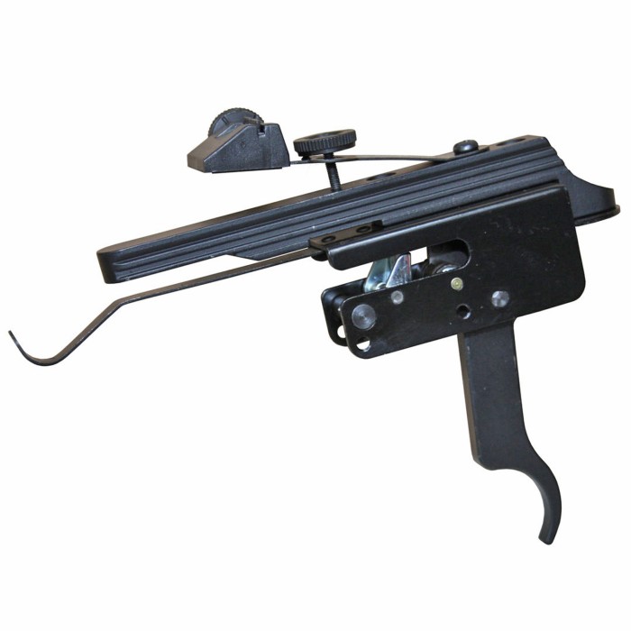 Bow sport trigger system for crossbow rifle