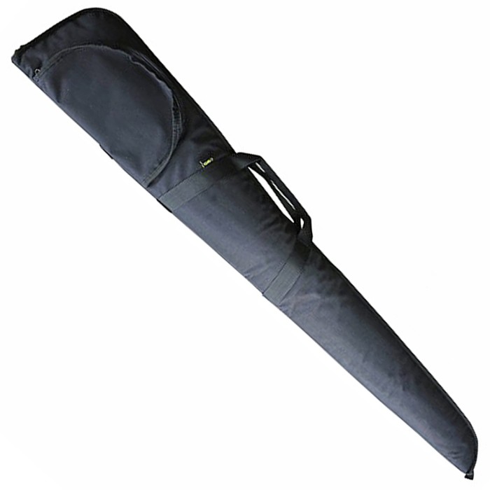 COPTEX hochwertige gepolsterte Gewehrtasche schwarz Länge 130 cm