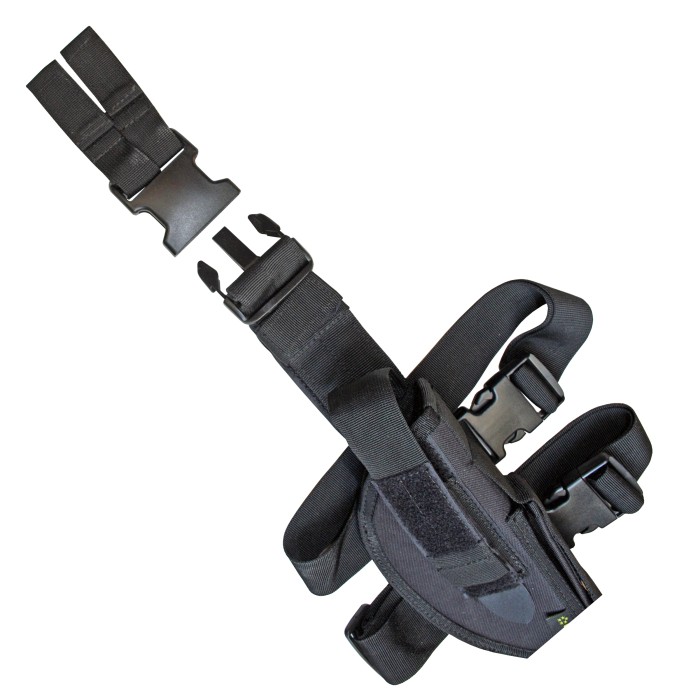 COPTEX Gürtelholster mit Oberschenkel Besfestigung Magazintasche