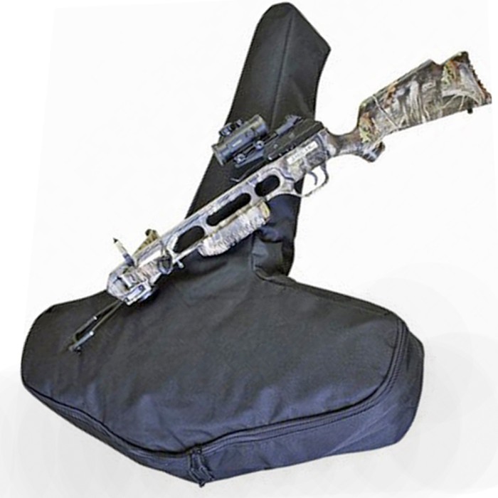 COPTEX Armbrust Transporttasche gepolstert Nylontasche schwarz