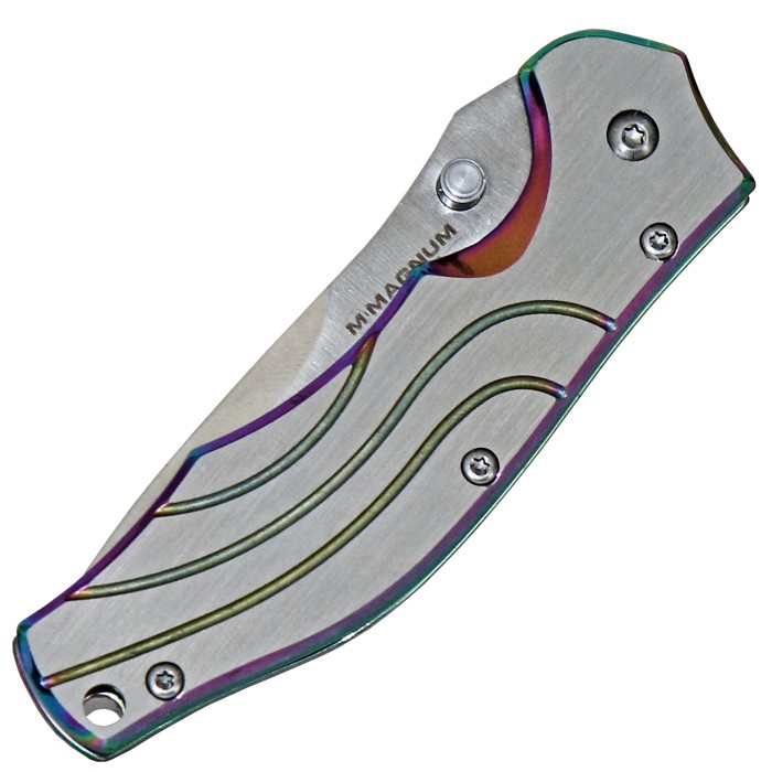 Magnum by Böker, Einhandmesser, Edelstahl, Fangriemen, Clip