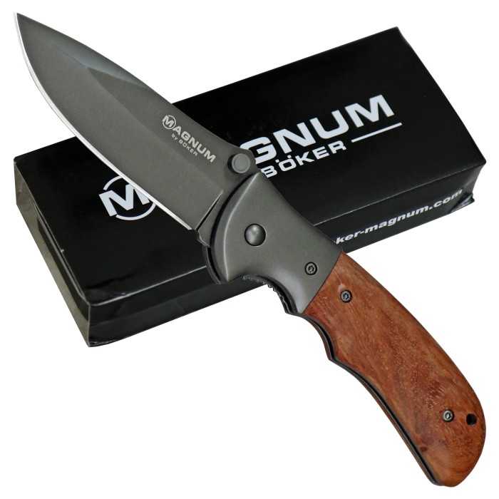 Magnum by Böker, Taschenmesser, Einhand, Hualiholz, Linerlock