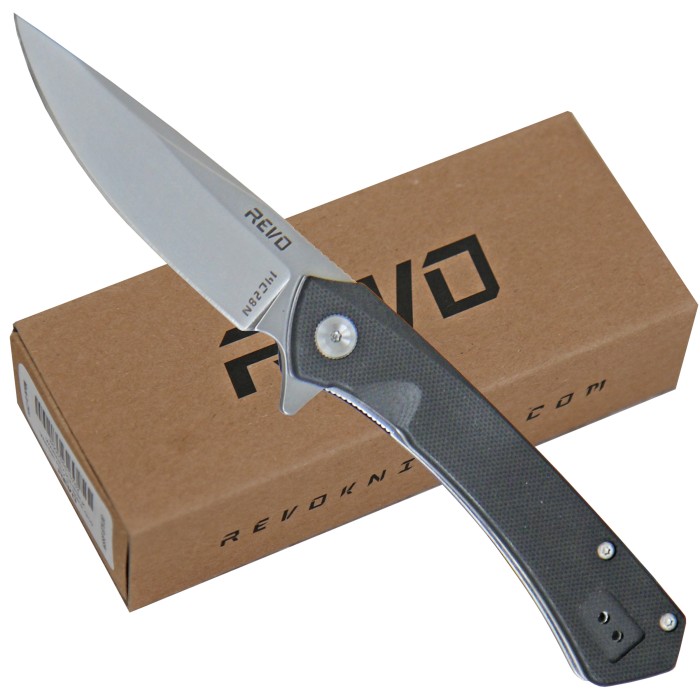 Revo, Taschenmesser, Einhand, G10 Schalen, federunterstützt, Linerlock