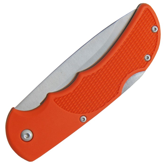 Magnum by Böker, Taschenmesser, TPR Schalen orange, Backlock, Nylon Etui