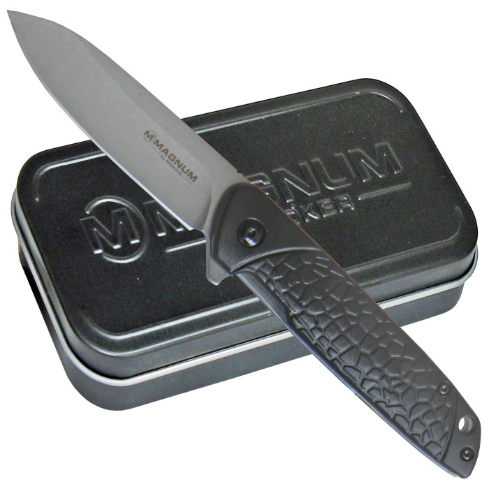 Magnum, Taschenmesser, Einhand, Framelock, Clip, Fangriemen