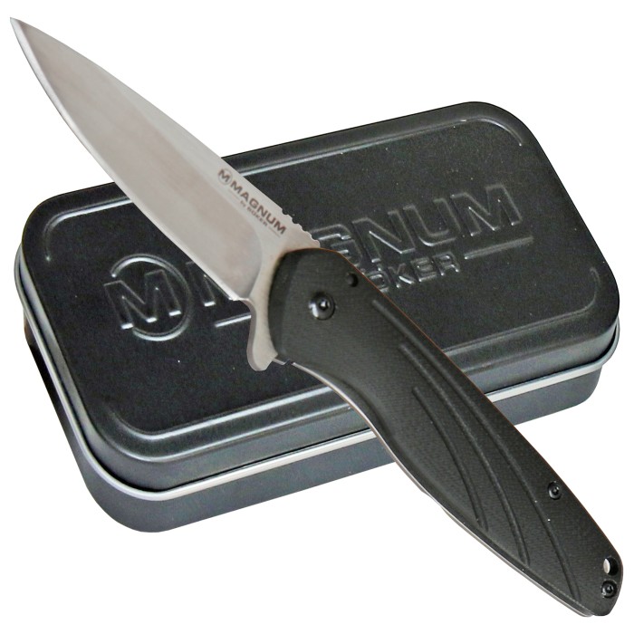 Magnum, Taschenmesser, Einhand, Framelock, Clip, Fangriemen