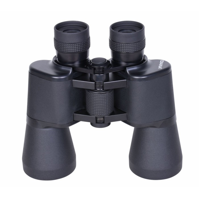 DIANA binoculars, Porro, made of aluminum with non-slip plastic coating