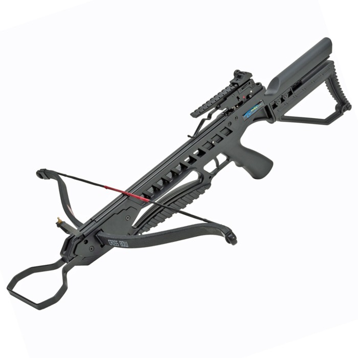 Man Kung, Recurve Crossbow, Rip Claw, Black, (18+)