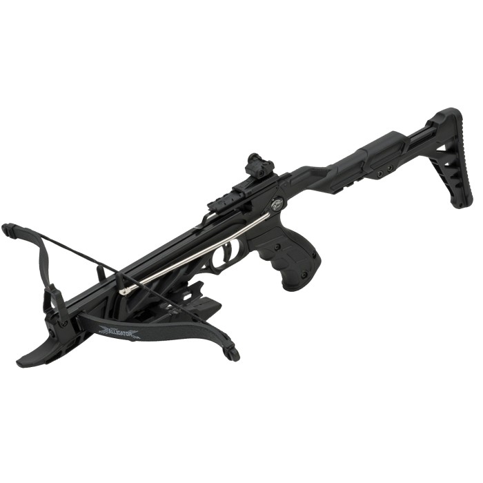 Haller pistol crossbow Alligator II 80 lbs black with 3 arrows (18+)
