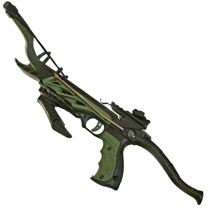 Pistol crossbow "Alligator I" 80 lbs/38 kg green