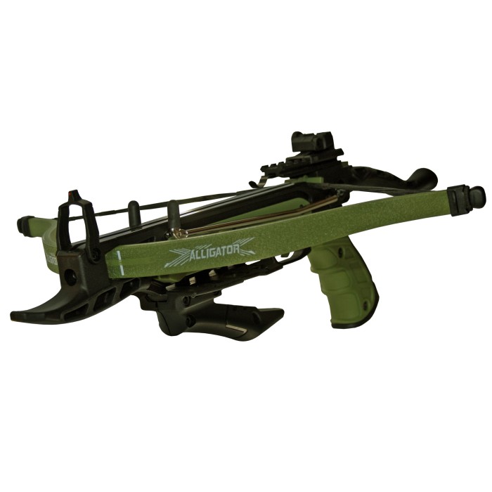 Pistol crossbow "Alligator I" 80 lbs/38 kg green