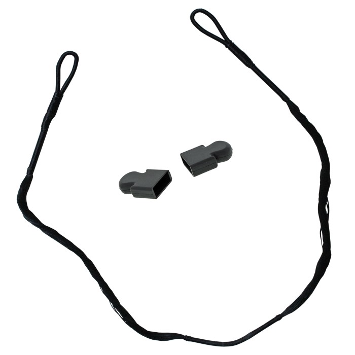 Replacement tendon 50 Ibs for crossbow pistol 2 end caps