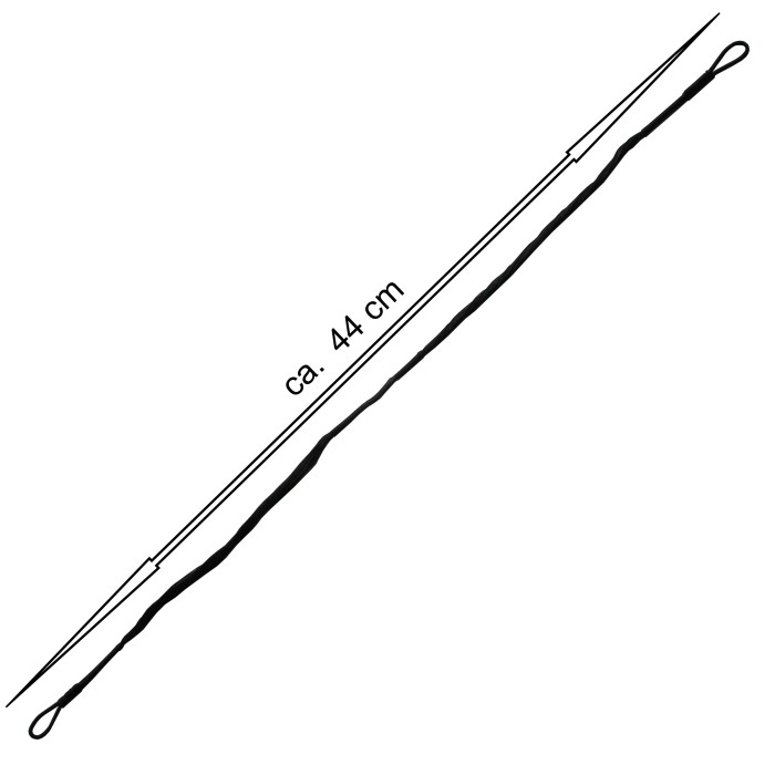 Replacement tendon 50 Ibs for crossbow pistol 2 end caps