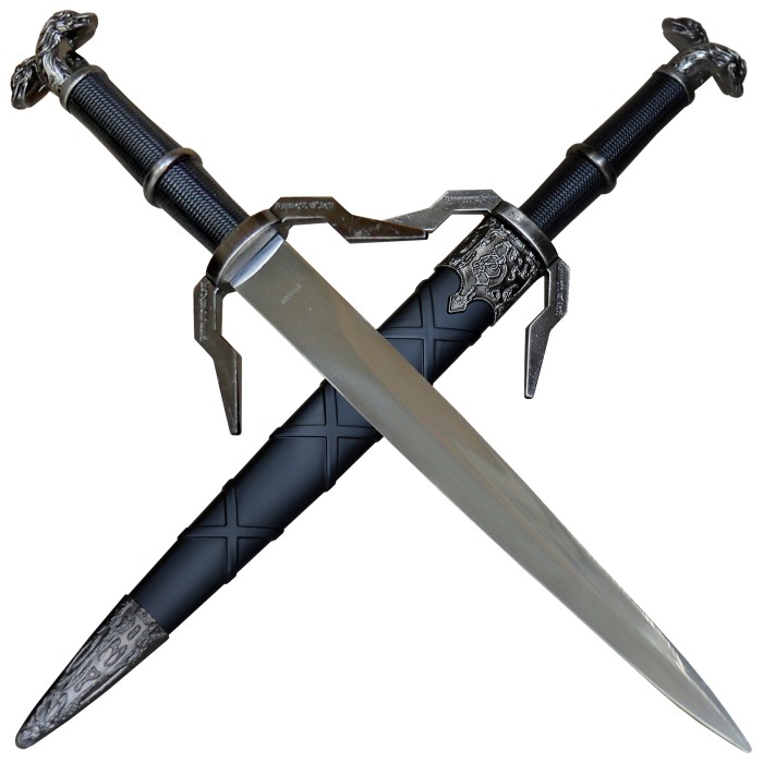 Haller, Dolch, Witcher, Schwert, Kunststoff Scheide, Deko, Sammler
