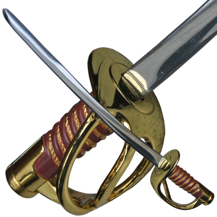 Brieföffner, Miniatur US Kavalleriesäbel, Länge 24 cm