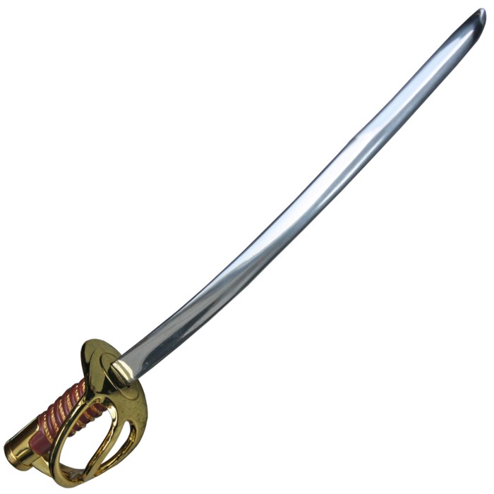 Brieföffner, Miniatur US Kavalleriesäbel, Klinge nicht geschliffen