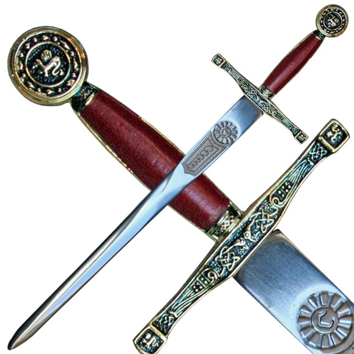 Brieföffner, Miniaturschwert, Länge 28,5 cm