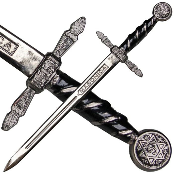 Brieföffner, Miniaturschwert, Länge 16 cm