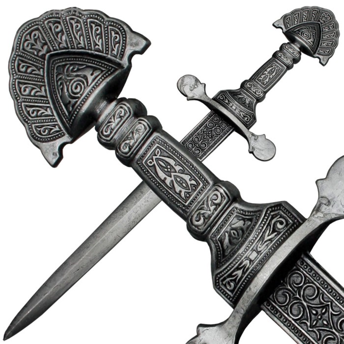 Letter opener, miniature sword, length 22 cm